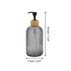 Unique Bargains Durable Cylinder Argyle Soap Dispenser 1 Pc - 4 of 4