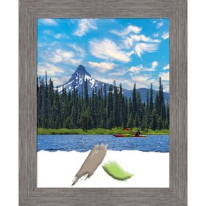 Amanti Art Pinstripe Plank Grey Picture Frame - 1 of 4