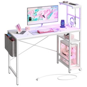 Bestier 44 Inch Gaming Desk with Power Oulet - 1 of 4
