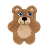 KONG Snuzzles Kiddos Teddy Bear Dog Toy - S/M - 2 of 3