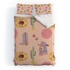 Deny Designs Carriecantwell Disco Cowgirl Queen/Full Duvet and Sham Set (2-3pc Set) - 2 of 4