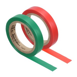 Unique Bargains PVC Thin Sticky Seal Tennis Badminton Racket Accessories Grip Finishing Tapes 26Ft 2 Pcs - 1 of 4