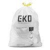 EKO 60pk Kitchen Trash Bags - 4 of 4
