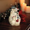 Pavilion Gift Company - Love Holds a Family Close - 5" Snowman Family of 4 - Decorative Objects - 2 of 3