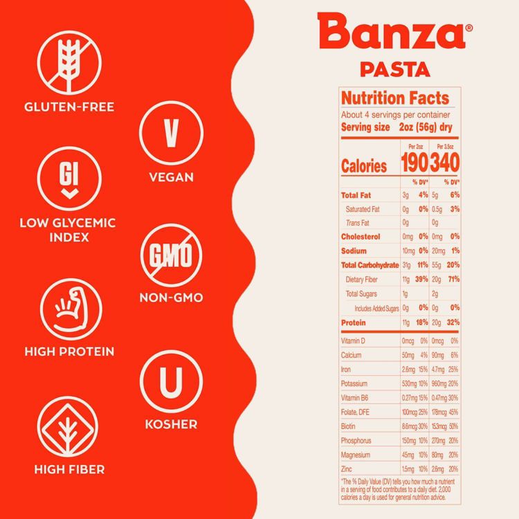 Banza Gluten Free Chickpea Cavatappi - 8oz, 6 of 8