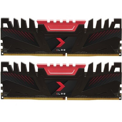 PNY XLR8 DDR4 3200 MHz Desktop Memory - For Desktop PC - 32 GB (2 x 16 GB) - DDR4-3200/PC4-25600 DDR4 SDRAM - CL16 - 1.35 V