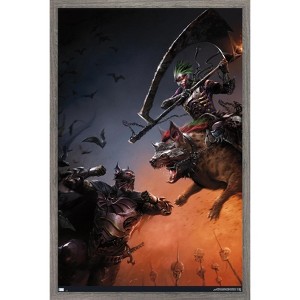 Trends International DC Comics The Batman Who Laughs - Fight Framed Wall Poster Prints - 1 of 4