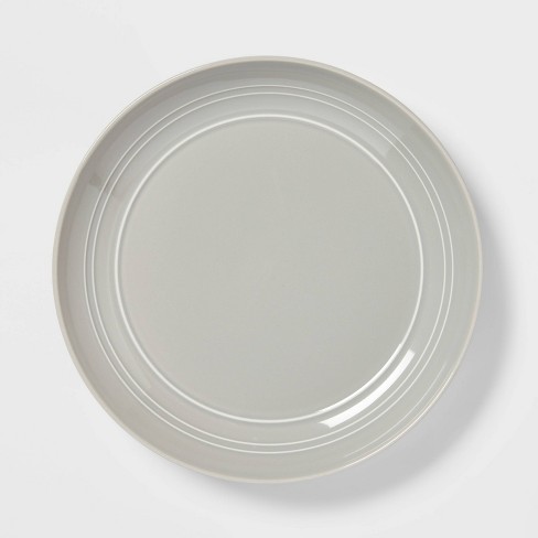 11 Porcelain Dinner Plate White - Threshold™ : Target