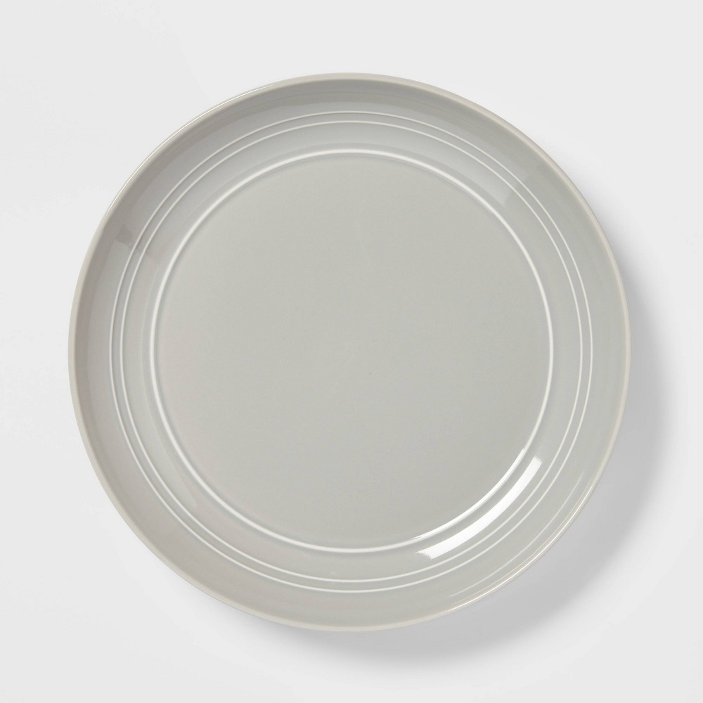 Photos - Other kitchen utensils 10" Stoneware Westfield Dinner Plates Gray - Threshold™
