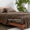 4 Piece Sheet Set - Heathered Double Brushed - Bare Home - 4 of 4