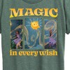 Women's - Disney - Magic In Every Wish Short Sleeve Graphic T-Shirt - 2 of 4