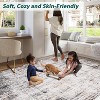 Fulvari Vintage Area Rugs,Machine Washable Vintage Area Rugs With Non-Slip Backing, Soft Short Pile Carpet for Bedroom,Hallway - 4 of 4