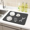 REGALWOVEN Large Diatomaceous Stone Dish Drying Quick Dry Coffee Mat for Kitchen Counter Dishes Cups and Utensils - 2 of 4