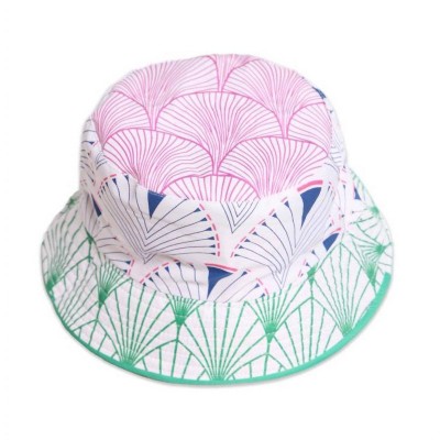 Women's Wo's Print Bucket Hat - Melissa Masse OS