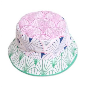 Women's Wo's Print Bucket Hat - Melissa Masse OS - 1 of 1