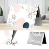 SaharaCase HybridFlex Arts Case for Apple MacBook Air 13.6" M2 Chip Laptops White Floral (LT00009) - 4 of 4
