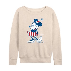 Women's - Disney - Americana Lightweight French Terry Slouchy - 1 of 4