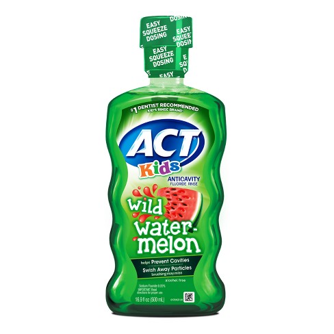 Act fluoride mouthwash