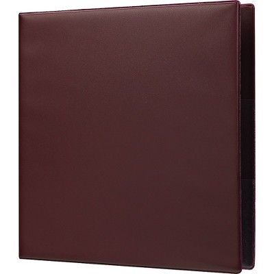 2" Staples Heavy-Duty Binder with D-Rings Maroon 976018