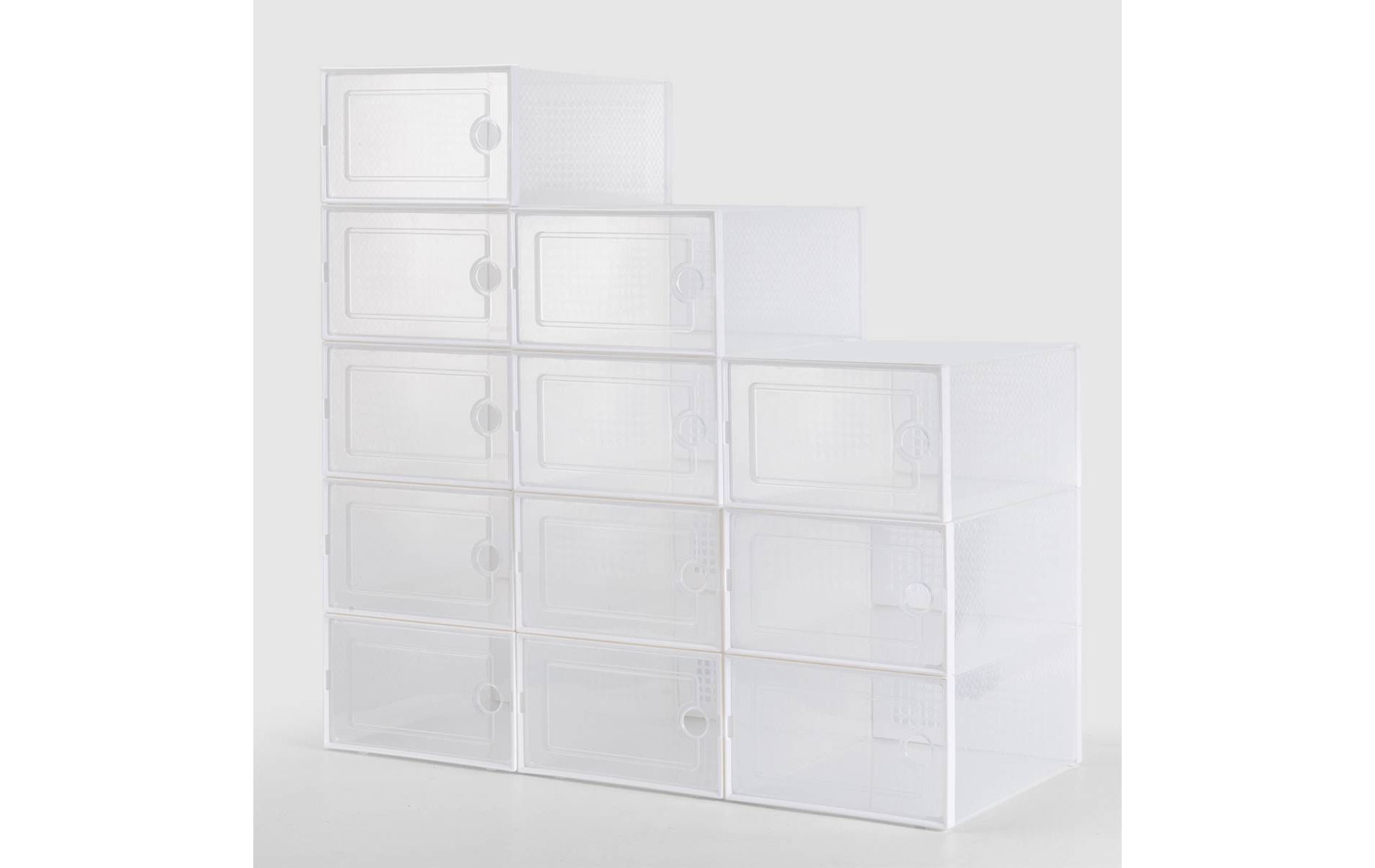 VUSIGN 9.2''X5.6'' Basic Shoe Box Storage Small Clear