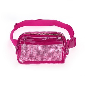 Unique Bargains Clear Style Running Waist Pack 1 Pc - 1 of 4