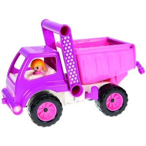 Lena Eco Active Princess Pink Green Toy Dump Truck - 1 of 3