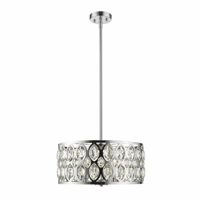 Z-Lite Dealey 5 - Light Chandelier in  Chrome