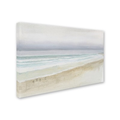 Trademark Fine Art -James Wiens 'Serene Seaside' Canvas Art