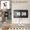 Mobile TV Stand for 32-75 Inch with Adjustable Shelf & Lockable Rolling Wheels,Floor Stand for Living Room Office-Baofuwish - 2 of 4
