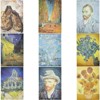 The Gifted Stationary 20 Pack Vincent Van Gogh Artist Posters for Office, Dorm, Apartment, 13x19 in - image 3 of 4