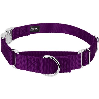 Country Brook Petz Heavyduty Nylon Martingale with Premium Buckle