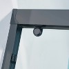 NicBex Shower Door Double Sliding Shower Doors with 5/16" (8mm) Thick SGCC Clear Tempered Glass and Aluminium Alloy Frame for Bathroom, Matte Black - 3 of 4
