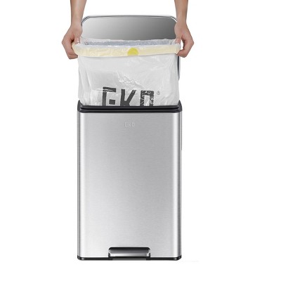Madison 50L Brushed Stainless Steel Step Trash Can