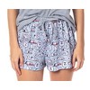 Peanuts Womens' Snoopy I Like Naps Character Sleep Pajama Set Shorts Multicolored - 3 of 4