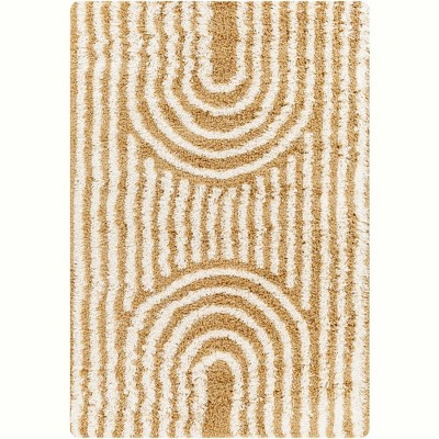 Mark & Day Blanchard 7'10"x10'3" Rectangle Woven Indoor Area Rugs Camel: Stain-Resistant, Bohemian, Polypropylene