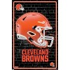 Trends International NFL Cleveland Browns - Neon Helmet 24 Unframed Wall Poster Prints - image 4 of 4