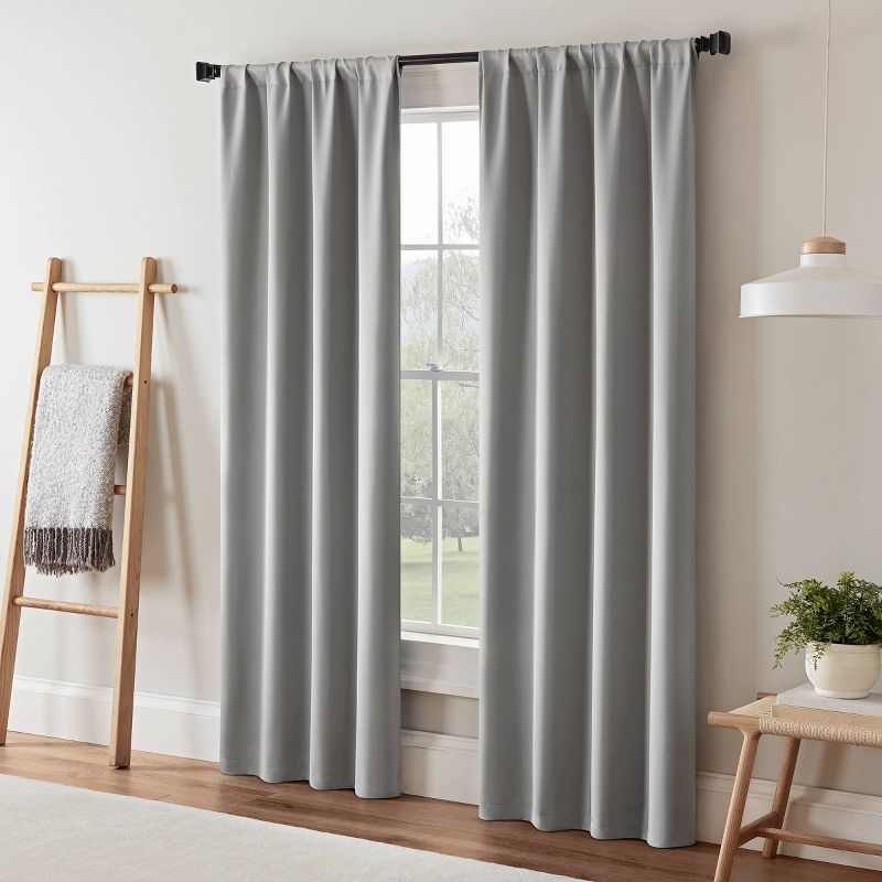Darrell Thermaweave Blackout Curtain Panel - Eclipse, 4 of 13