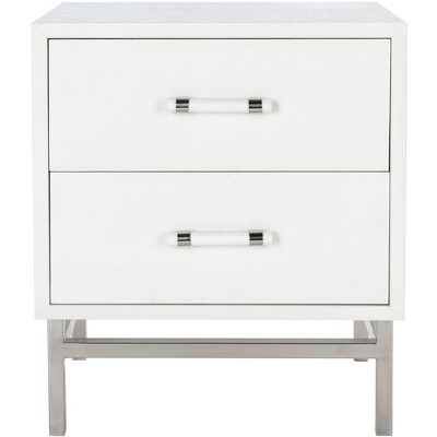 Ranger Faux Shagreen Nightstand  - Safavieh