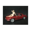 June Bikini Calendar Girl Figure for 1/24 Scale Models by American Diorama - 2 of 3