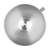 KitchenAid® 4.5 Quart Polished Stainless Steel Bowl with Handle