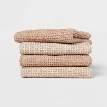  Cotton Craft - 8 Pack - Euro Cafe Waffle Weave Terry