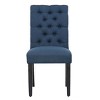 WestinTrends  Upholstered Button Tufted Dining Side Chair (Set of 2) - 2 of 4