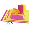 Pacon 12 Pt Railroad Board, 22 x 28 Inches, Assorted Hot Colors, 50 Sheets - 2 of 3