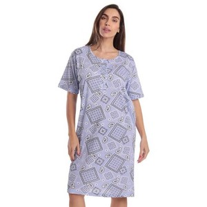 Just Love Short Sleeve Nightgown Sleep Dress for Women Sleepwear - 1 of 3