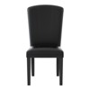 Cristo 19.5" Faux Leather Dining Room Side Chair in Espresso (Set of 2) - Lexicon - 4 of 4