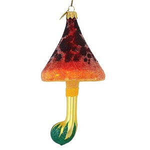 Morawski 6.5 Inch Leopard Mushroom Ornament Fungus Spotted Tree Ornaments - 1 of 3