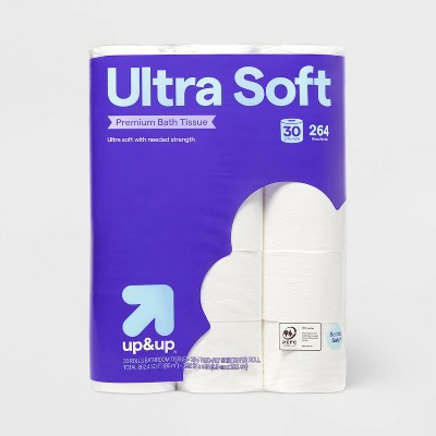 Premium Ultra Soft Toilet Paper - 30 Rolls - Up&up™ : Target