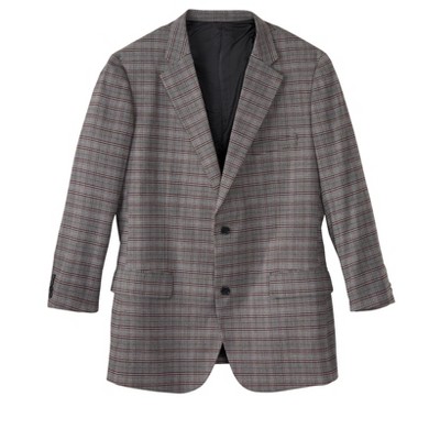 KingSize Men's Big & Tall Easy Movement Two-Button Jacket