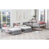Full Over Twin & Twin Bunk Bed with Drawers and Guardrails - 4 of 4