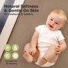 KeaBabies 2pk Soothe Waterproof Fitted Mini Crib Sheets for Girl, Boy, 100% Organic Soft Cotton Pack and Play Sheets - 4 of 4